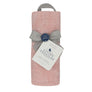 Cotton Muslin Swaddle Blanket - Pink Floral