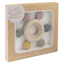 Silicone Wheel Teether Rose