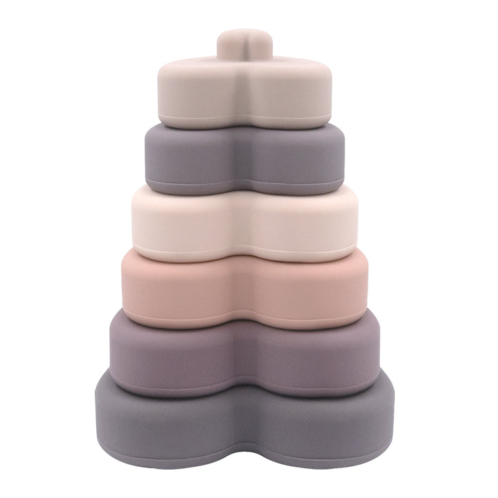 Silicone Heart Stacker