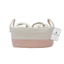3PC Cotton Nursery Storage - Pink