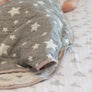 Cotton Muslin Jacquard Wearable Blanket - Grey Stars