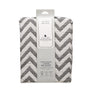 Muslin Jacquard Blanket - Grey Chevron