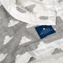 Muslin Jacquard Blanket - Grey Clouds