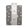 Muslin Jacquard Blanket - Grey Stars