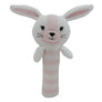 Huggable Knit Rattle - Lucy Bunny