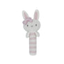Cotton Knitted Rattle - Bella Bunny