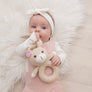 Whimsical Knit Rattle - Bella Bunny