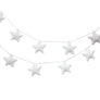 Knitted Garlands - White Stars