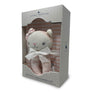 Pink Muslin Swaddle & Rattle Set - Ava Cat