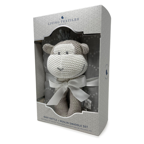 Knitted Toy - Joe Monkey  Living Textiles – Living Textiles Co
