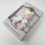 Pink Muslin Swaddle & Rattle Set - Kenzie Unicorn
