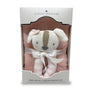Pink Muslin Swaddle & Rattle Set - Ms. Rory Puppy