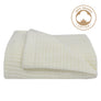 Organic Celullar Blanket - White