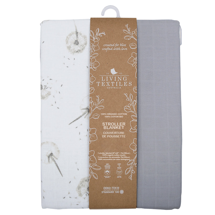 Organic Muslin Blanket - Dandelion