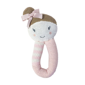 Knitted Rattle - Amy Mermaid