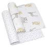2PK Jersey Swaddle - Savanna Babies