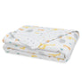 Muslin Stroller Blanket - Animal Parade