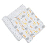 2pk Muslin Swaddle - Animal Parade