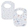 2pk Muslin Bibs - Sweet Tweet