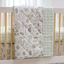 4pc Crib Bedding Set - Kayden Elle Elephant | Living Textiles Co.