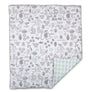 4pc Crib Bedding Set - Kayden Elle Elephant | Living Textiles Co.
