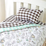 Toddler Sheet Set - Kayden Black Scallops