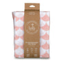 Crib Fitted Sheet - Kayden Pink Scallops