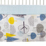 Crib Bed Skirt - In The Woods - Living Textiles Co.