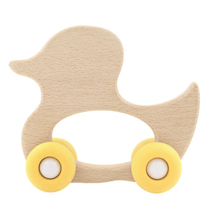 Push Along Wooden Ducky