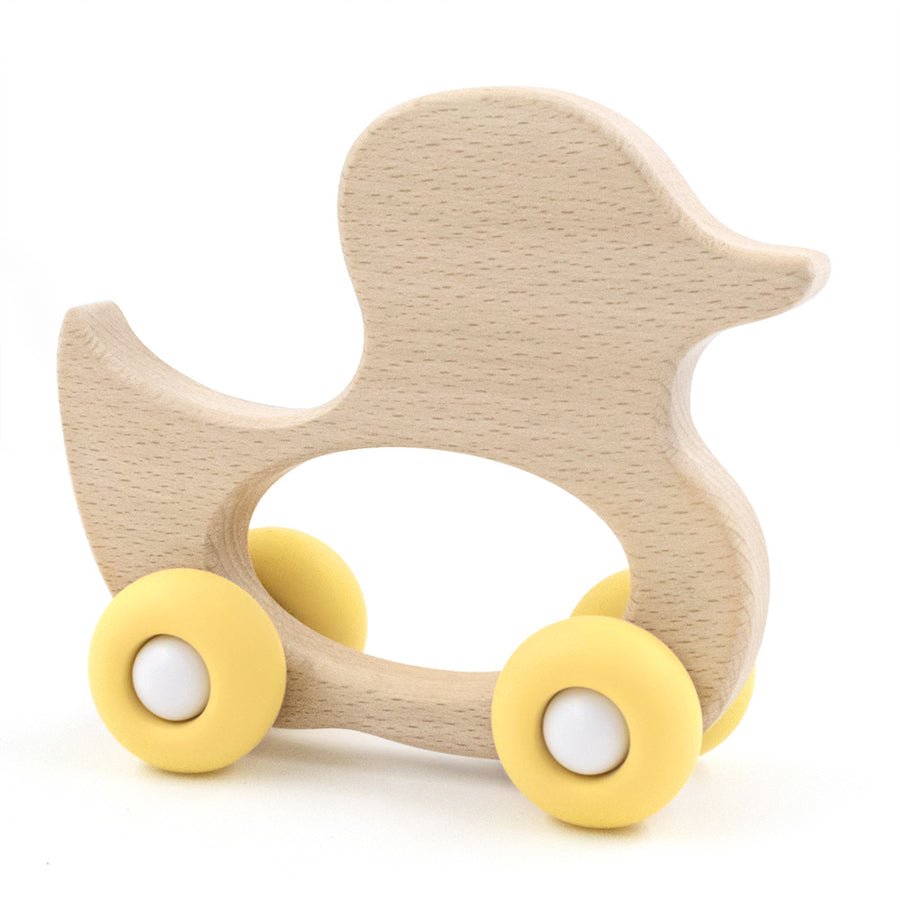 Push Along Wooden Ducky