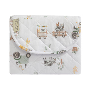 Waterproof Travel Change Mat Tractor Ride – Living Textiles Co
