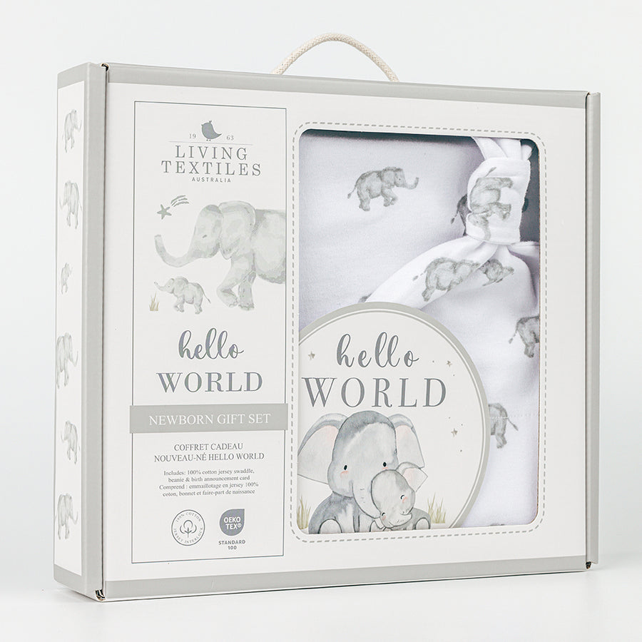 Hello World Gift Set - Elephant Heritage