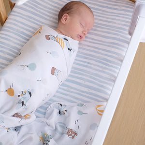 2PK Jersey Swaddle - Up And Up Away