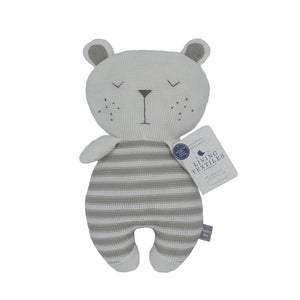 Cotton Knitted Toy - Brooklyn Bear