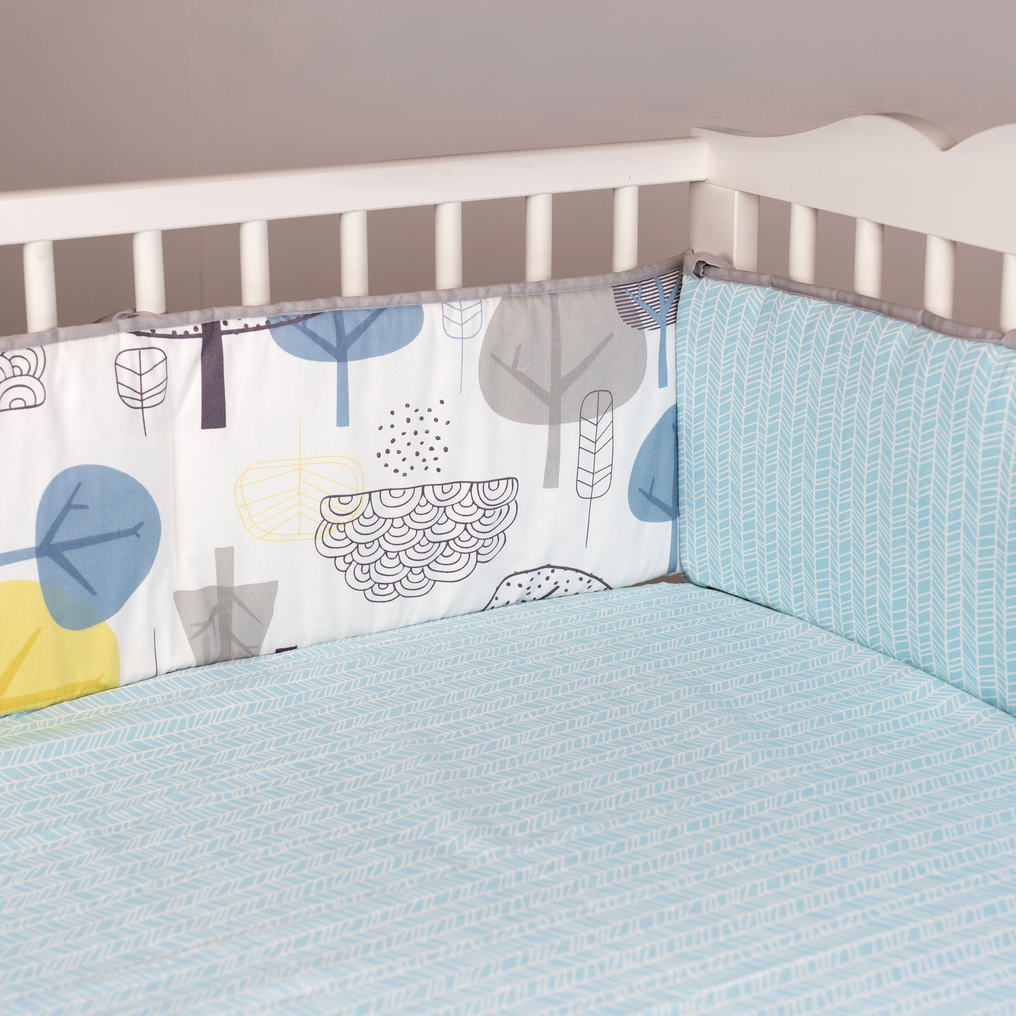 In The Woods Crib Bumper Lolli Living – Living Textiles Co