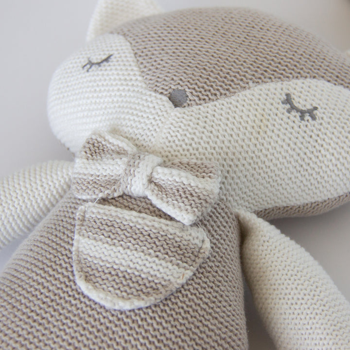 Knitted Toy - Charley Fox
