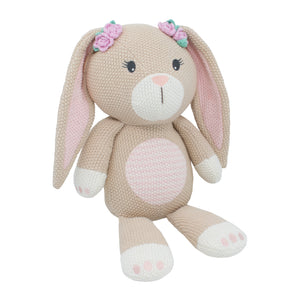 Whimsical Knit Toy - Belle Bunny