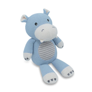 Whimsical Knit Toy - Henry Hippo