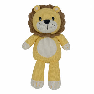 Whimsical Knit Toy - Leo Lion