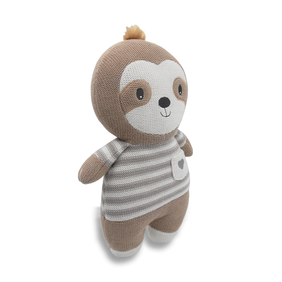 Huggable Knit Toy - Skylar Sloth