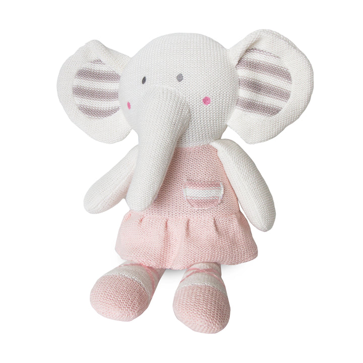 Knitted Toy - Amelia Elephant