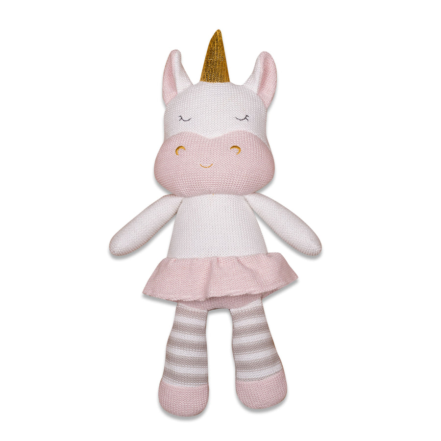 Knitted Toy - Kenzie Unicorn