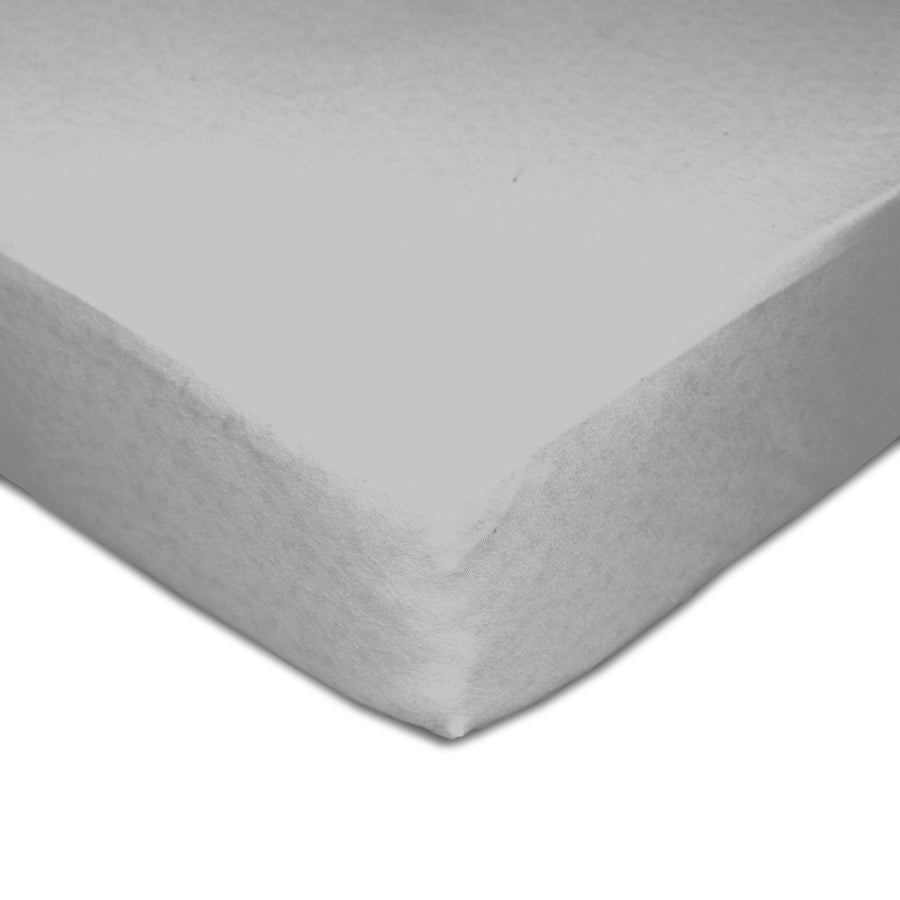 Muslin Crib Fitted Sheet - Grey