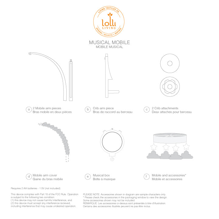 Musical Mobile - Sparrow