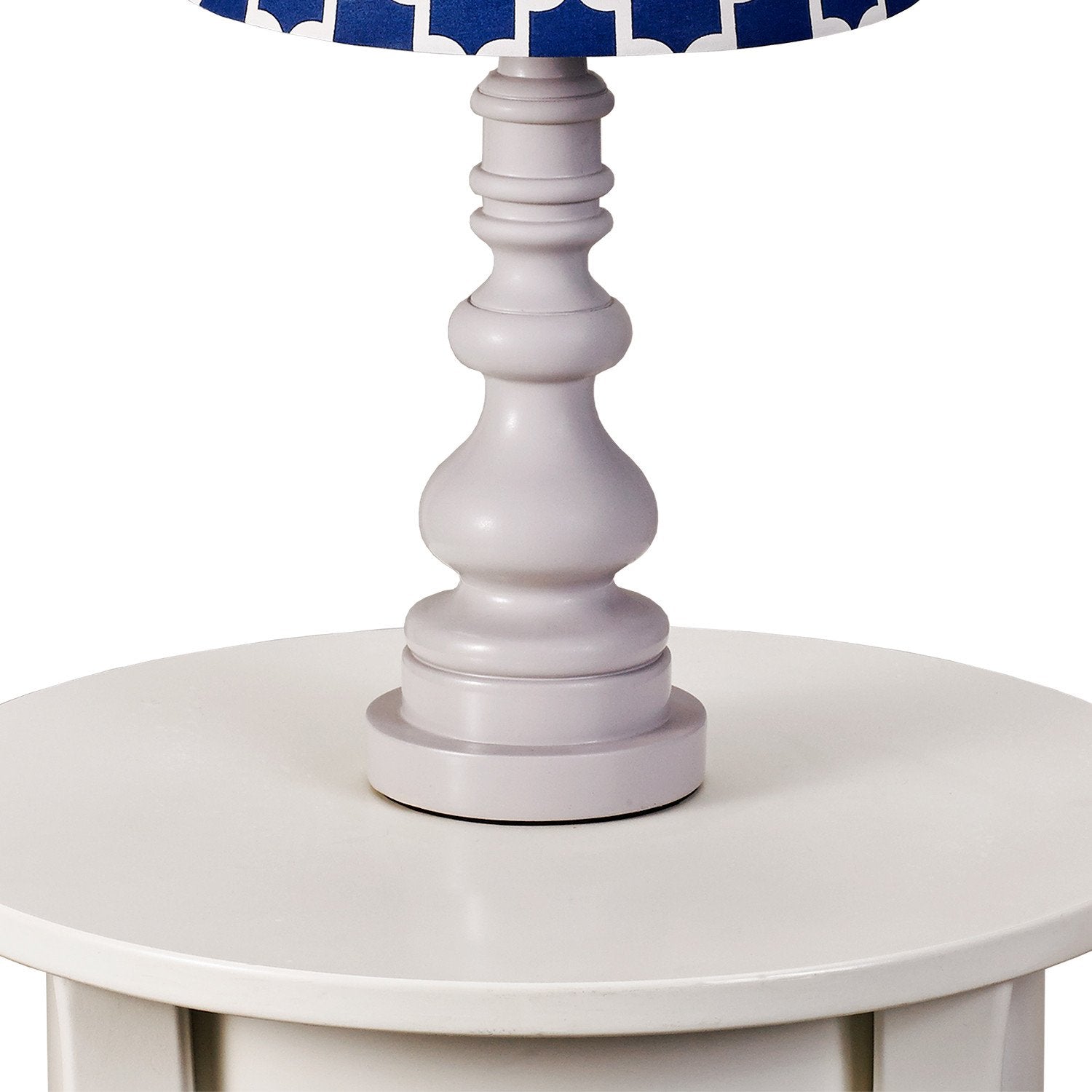 Lamp Base - Grey Spindle | Lolli Living – Living Textiles Co